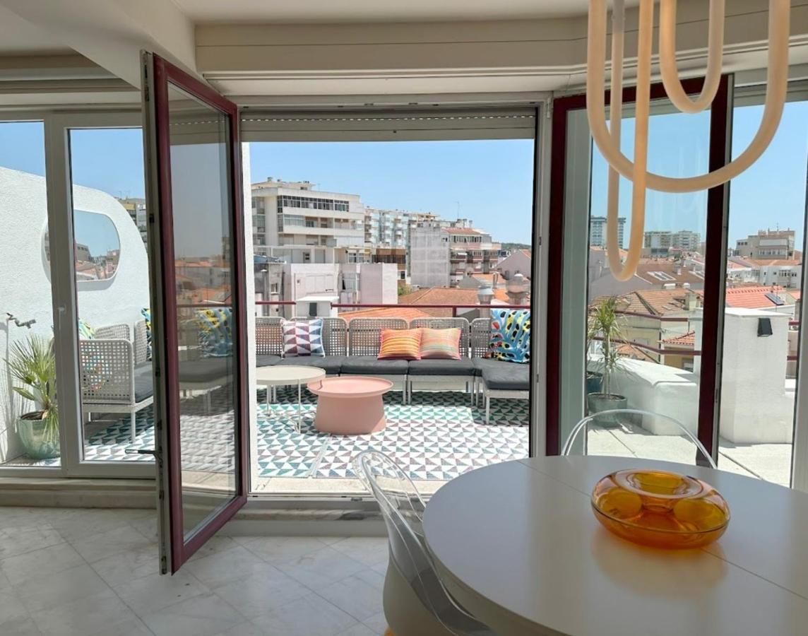 Groovy Caparica Gem With Large Sunny Terrace Costa da Caparica Exterior foto